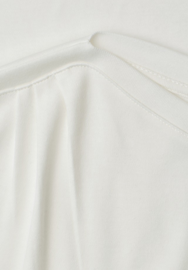 STREET ONE Shirttop Sommershirt mit Raffung