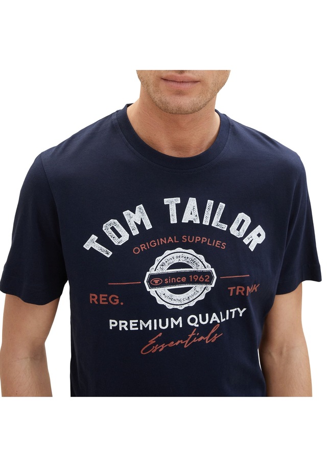 TOM TAILOR T-Shirt »T-Shirt Logo Tee 4er Pack« 4