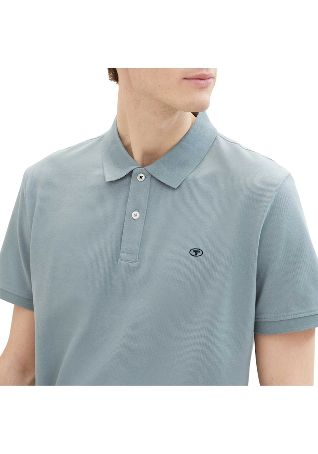 TOM TAILOR Poloshirt »Poloshirt Basic Polo With Contrast 1er Pack« 1