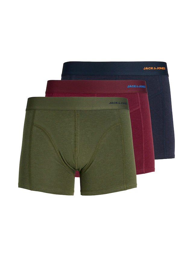 Jack & Jones Trunk »JACCOMO SOLID BAMBOO TRUNKS 3 PACK SN« Packung, 3 Stk. Viskosemischung