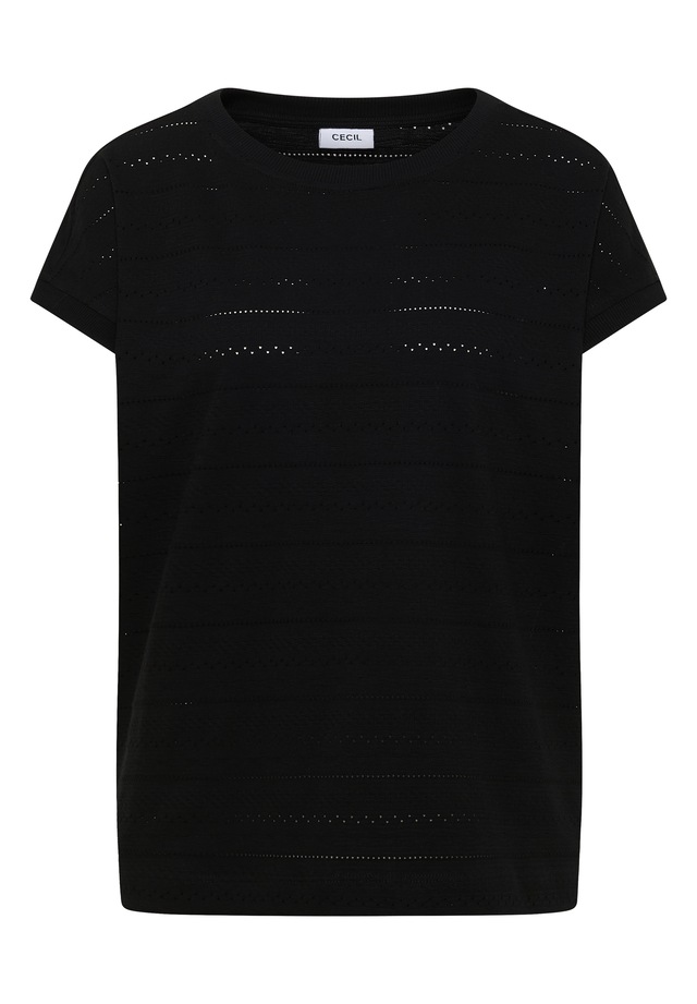 Cecil T-Shirt aus Baumwolle mit Stretchante