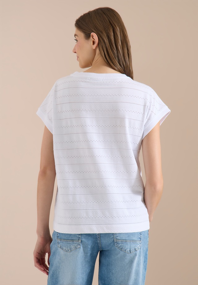 Cecil T-Shirt aus Baumwolle mit Stretchante