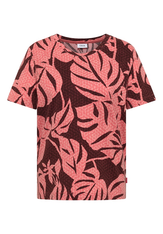 Cecil T-Shirt aus reiner Baumwolle