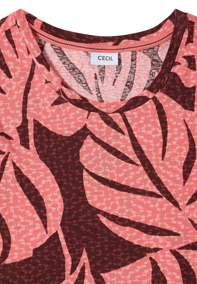 Cecil T-Shirt aus reiner Baumwolle