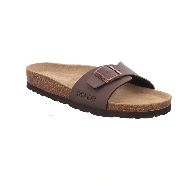 Rohde Pantolette »SUNNYS« Sommerschuh, Schlappen, Urlaubsschuh, Strandschuh mit Fußbett