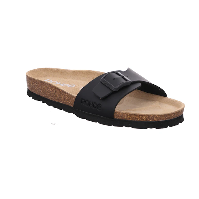 Rohde Pantolette »SUNNYS« Sommerschuh, Schlappen, Urlaubsschuh, Strandschuh mit Fußbett