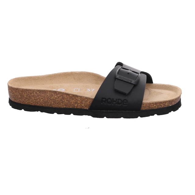 Rohde Pantolette »SUNNYS« Sommerschuh, Schlappen, Urlaubsschuh, Strandschuh mit Fußbett