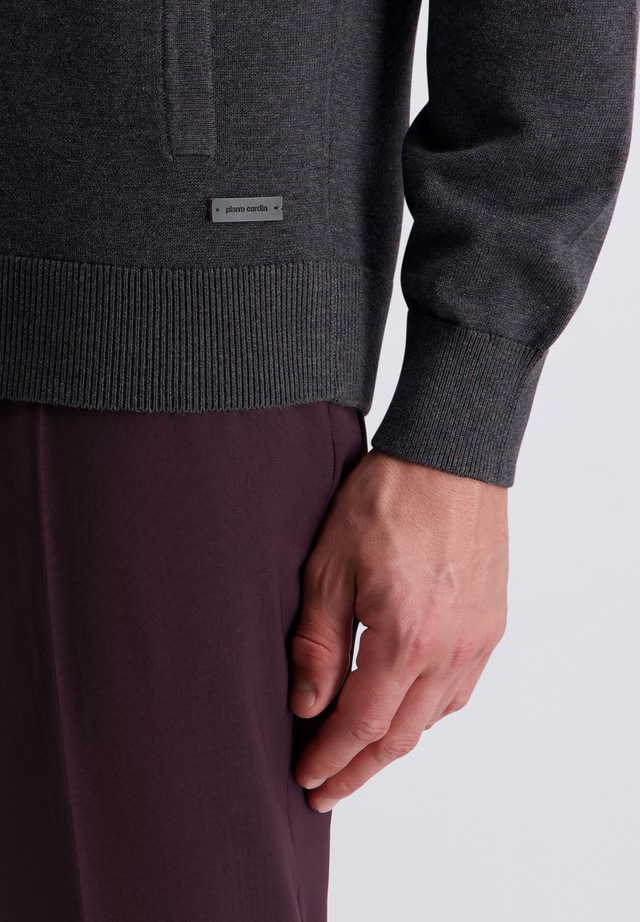 Pierre Cardin Strickjacke »Pierre Cardin Strickjacke« mit durchgehendem Reißverschluss