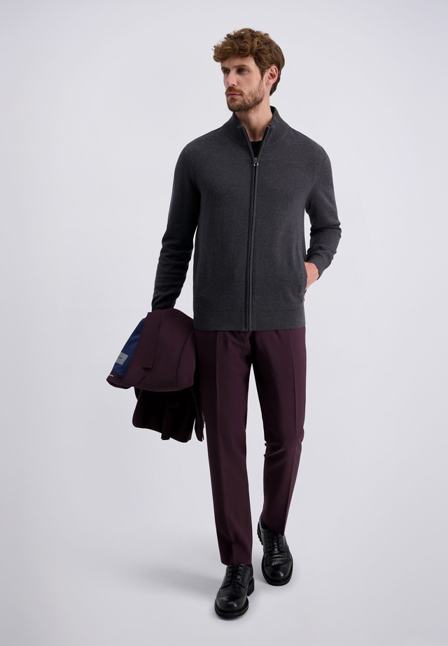Pierre Cardin Strickjacke »Pierre Cardin Strickjacke« mit durchgehendem Reißverschluss