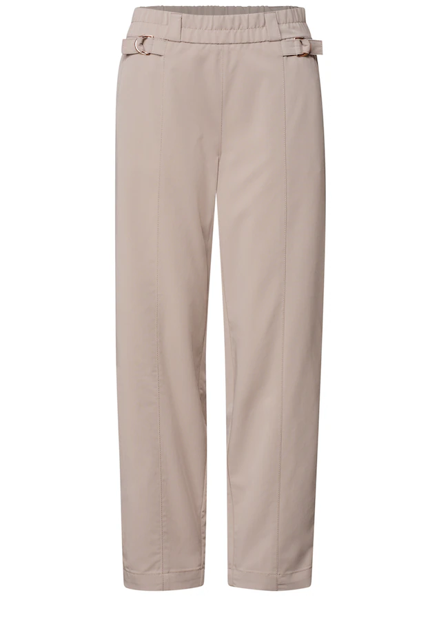 STREET ONE Stoffhose High Waist