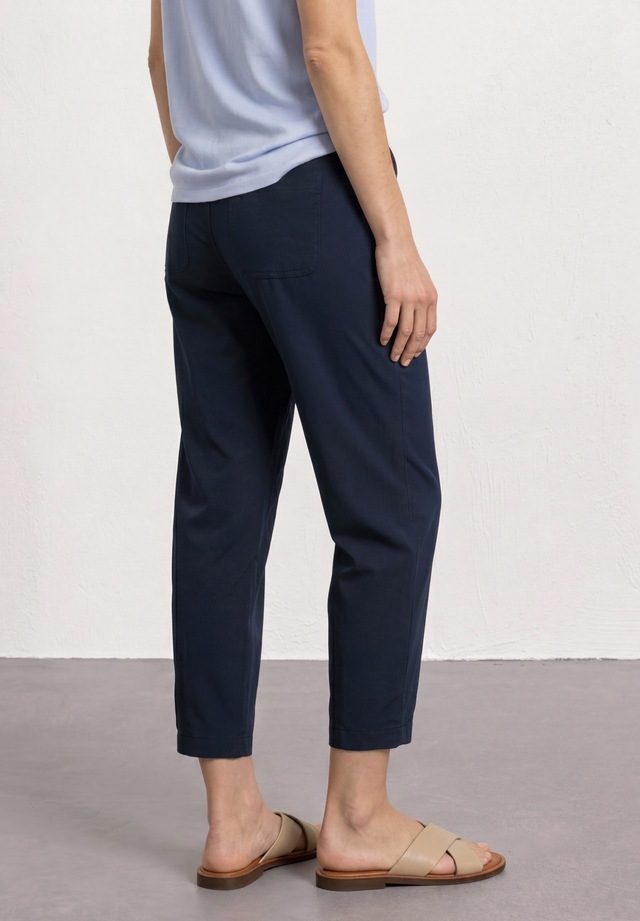 STREET ONE Stoffhose High Waist