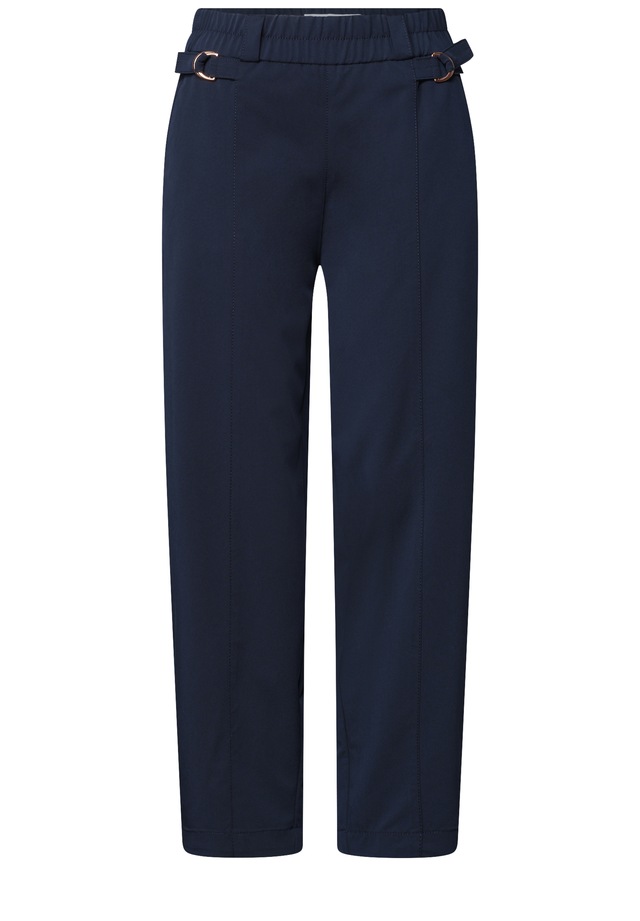 STREET ONE Stoffhose High Waist