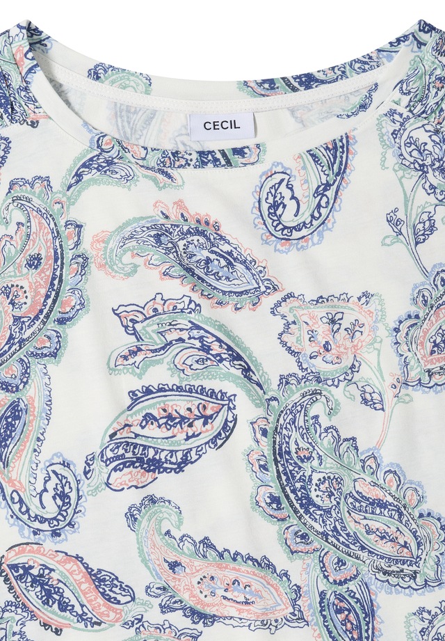 Cecil T-Shirt mit gerafften Ärmeln