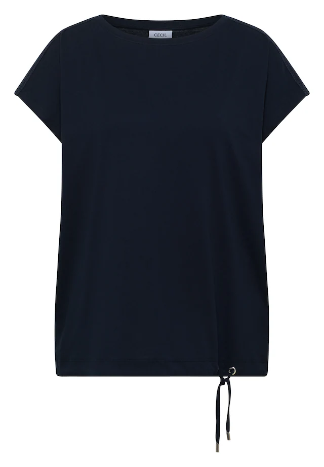 Cecil T-Shirt mit U-Boot-Ausschnitt