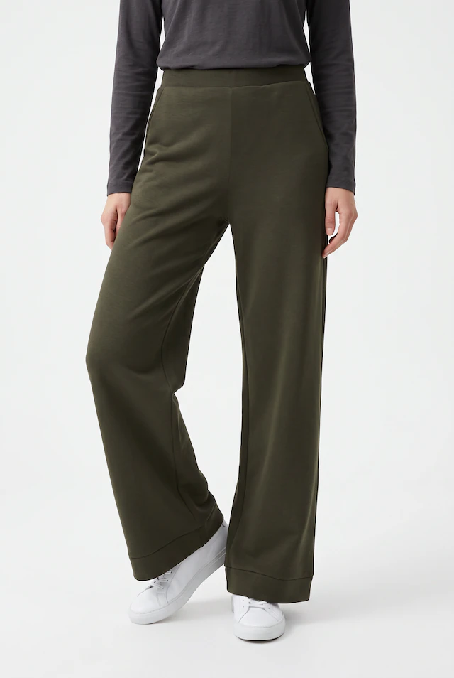 Vero Moda Jerseyhose »VMHALI HW WIDE PANT JRS« Viskosemischung, loose fit