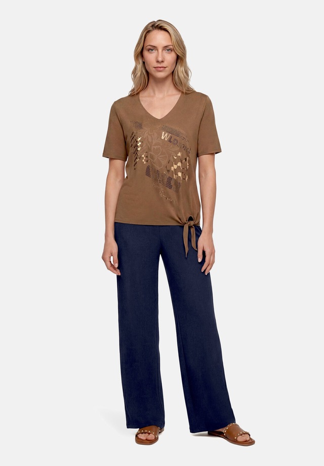 Betty Barclay Kurzarmshirt »Damen mit Schleifenknoten« 1