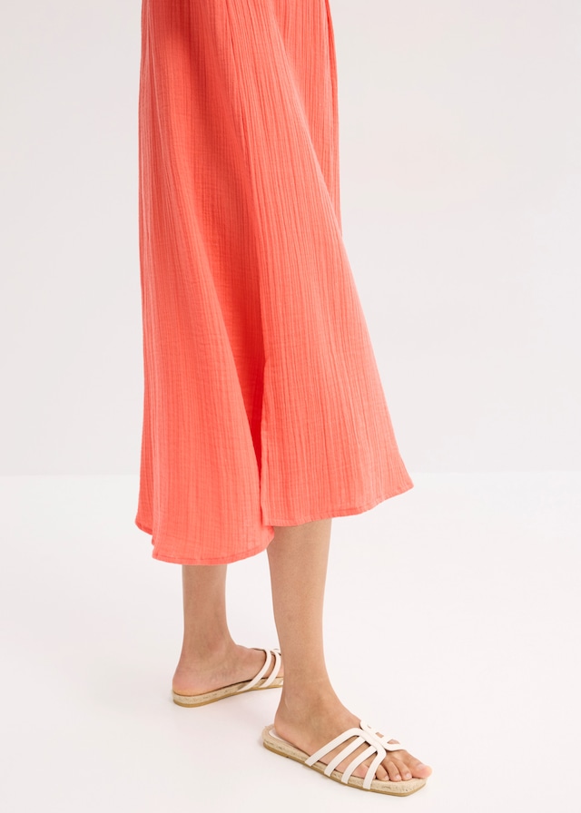 bonprix Oversize-Passform, Kaftan-Schnitt, Kimonoärmel, aus Baumwolle