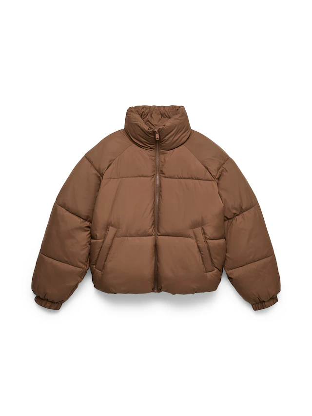 Vero Moda Steppjacke »VMBRENDA SHORT JACKET NOOS« Kunstfaser, Stehkragen