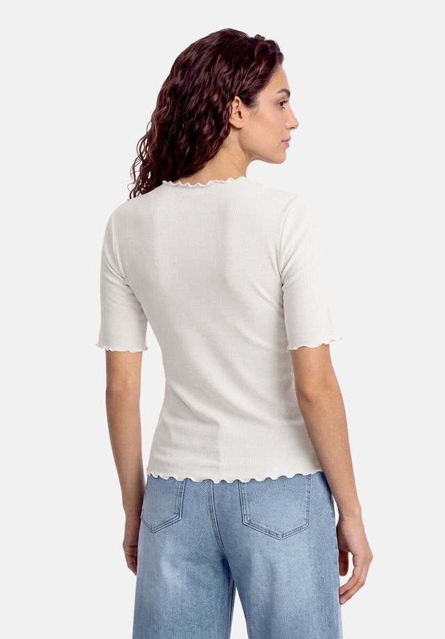 Cartoon Kurzarmshirt »Damen mit Kragen« 1