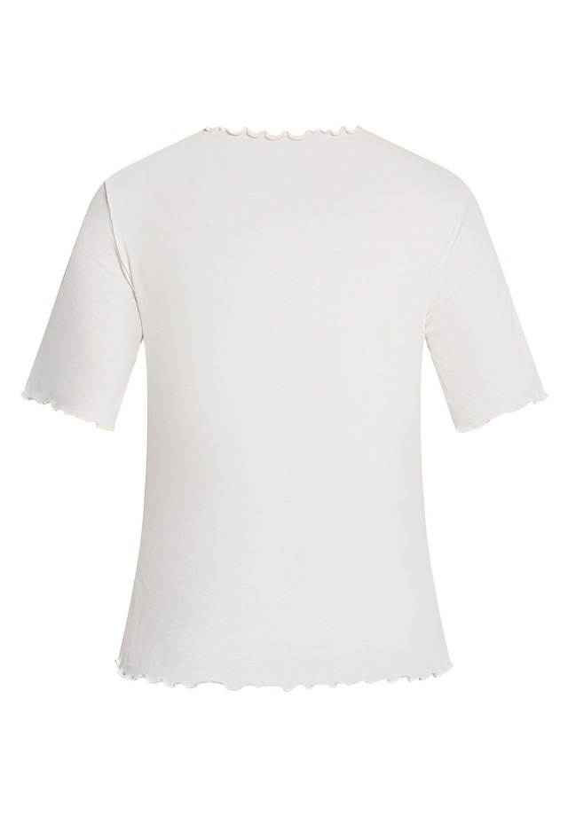 Cartoon Kurzarmshirt »Damen mit Kragen« 1