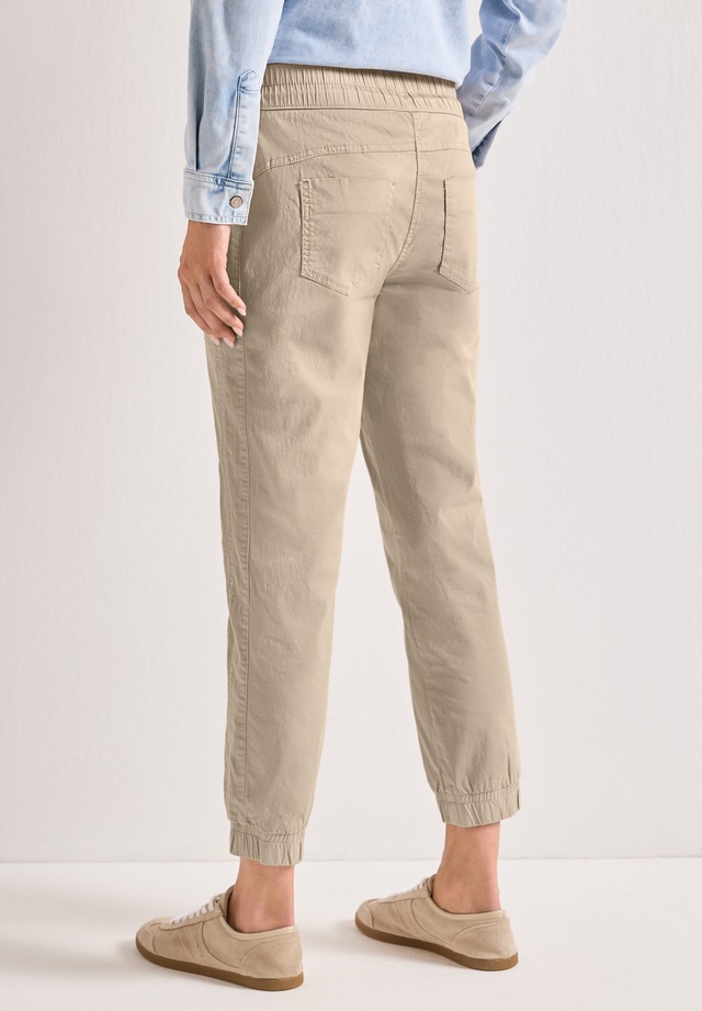 STREET ONE Jogger Pants aus Baumwolle mit Stretchanteil