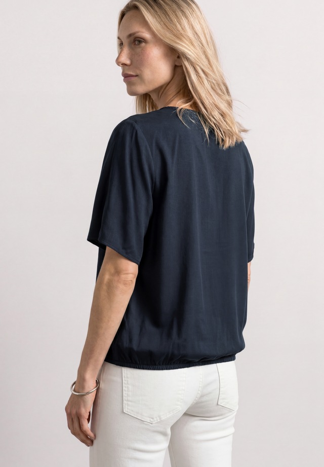 STREET ONE Kurzarmbluse aus softer Viskose