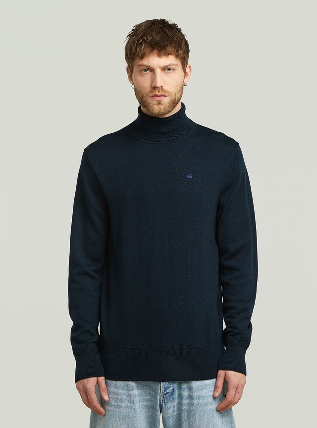 G-STAR Longpullover »Premium Core Turtle Strickpullover«