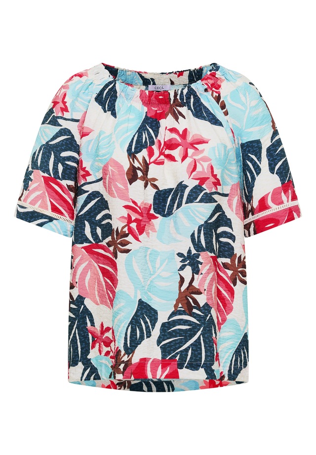 Cecil Carmenbluse aus softer Viskose