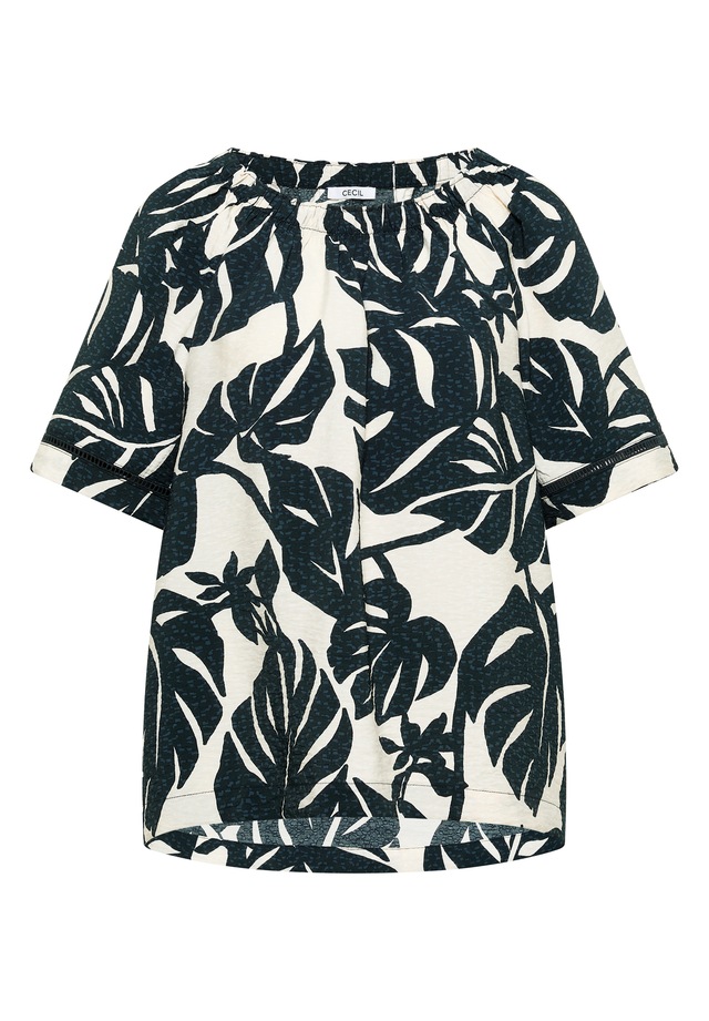 Cecil Carmenbluse aus softer Viskose