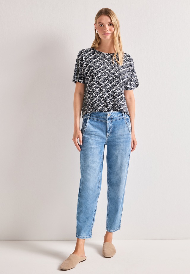 STREET ONE T-Shirt aus softer Viskose