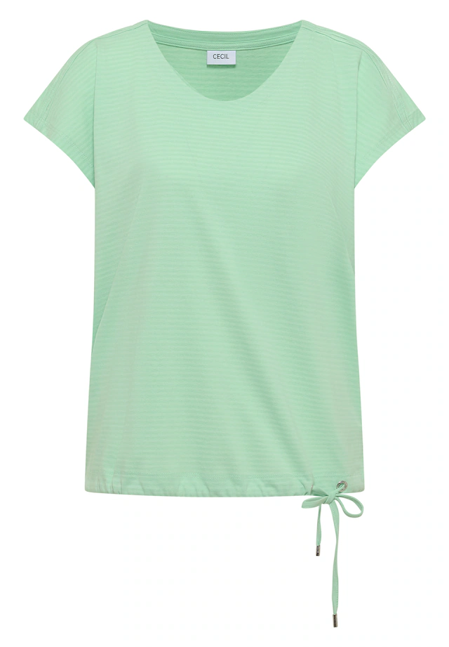 Cecil V-Shirt mit Cut-Out Detail