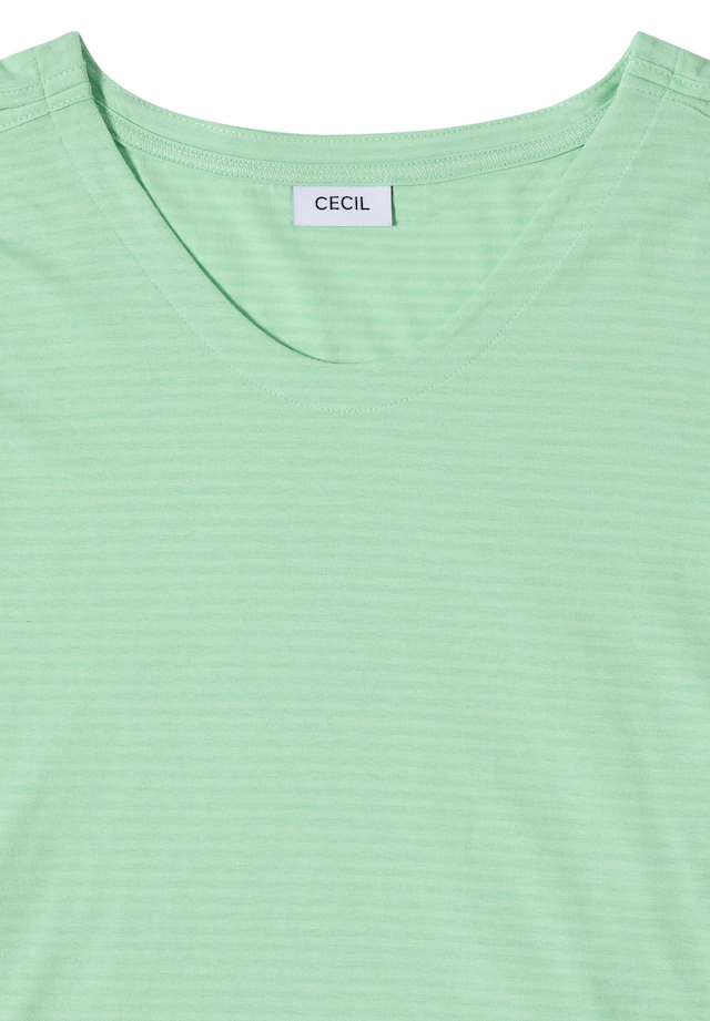 Cecil V-Shirt mit Cut-Out Detail