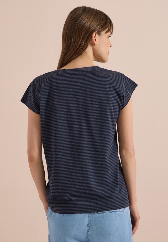 Cecil V-Shirt mit Cut-Out Detail
