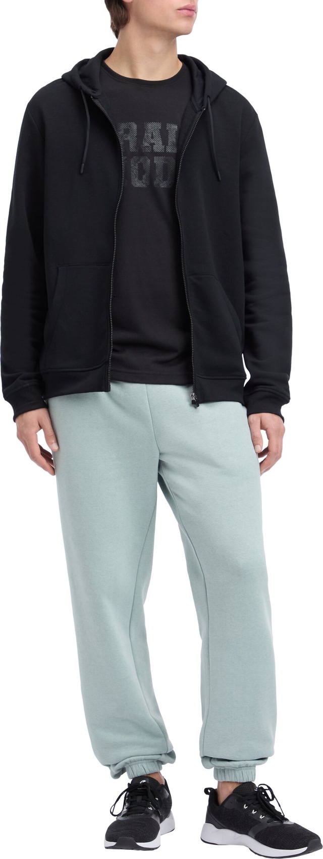Energetics Trainingsjacke »He.-Kapuzenjacke Elmo FL FZ HD M« mit Reißverschluss, Langarm-Ausführung, wasserabweisend, windabweisend