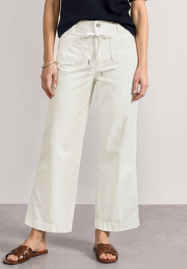STREET ONE Stoffhose High Waist