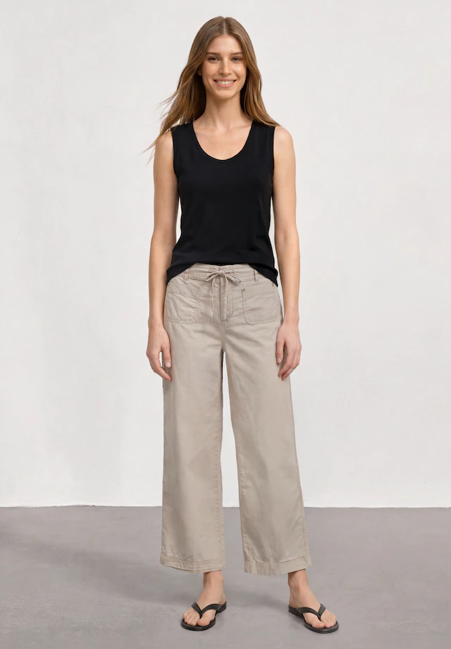 STREET ONE Stoffhose High Waist