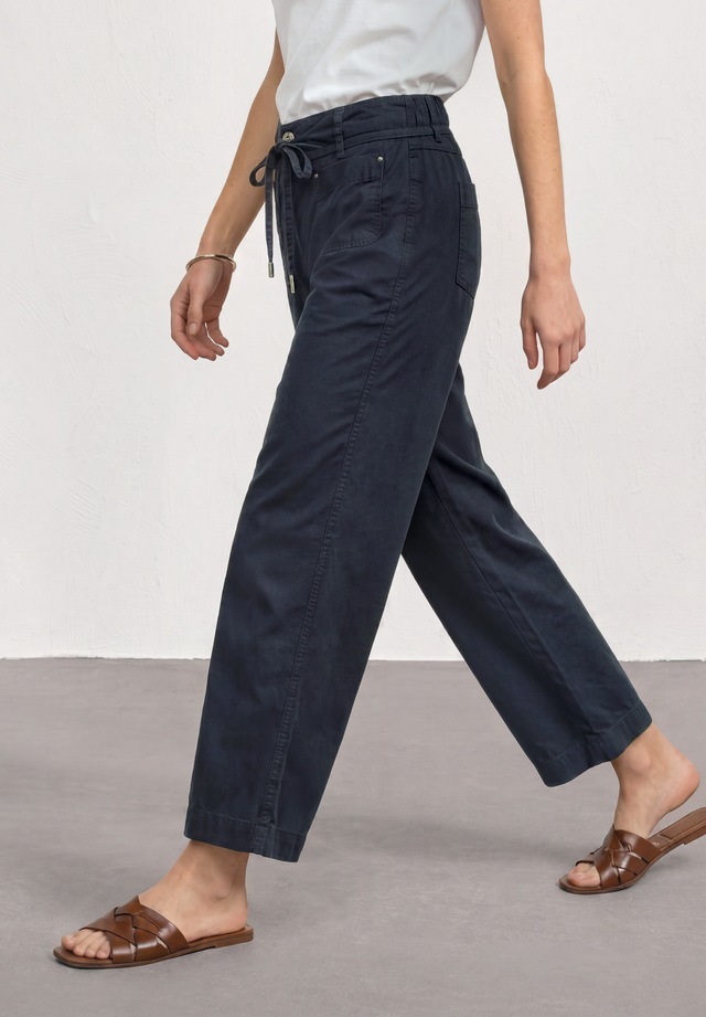 STREET ONE Stoffhose High Waist
