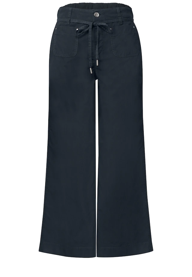 STREET ONE Stoffhose High Waist