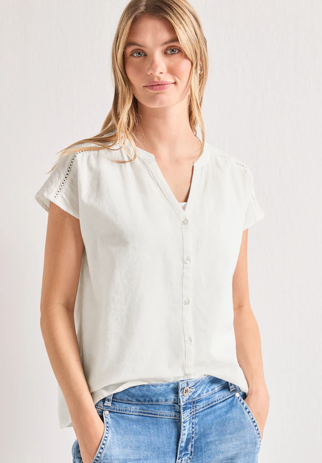 STREET ONE Shirtbluse aus reiner Baumwolle