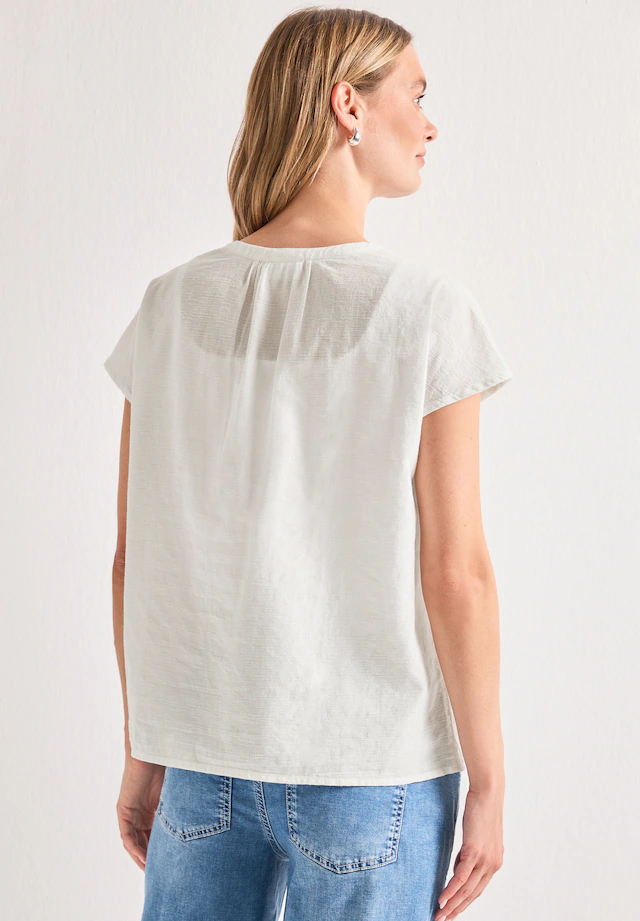 STREET ONE Shirtbluse aus reiner Baumwolle