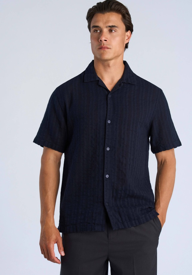 LINDBERGH Kurzarmhemd »Freizeithemd (Kurzarm) Relaxed Fit«