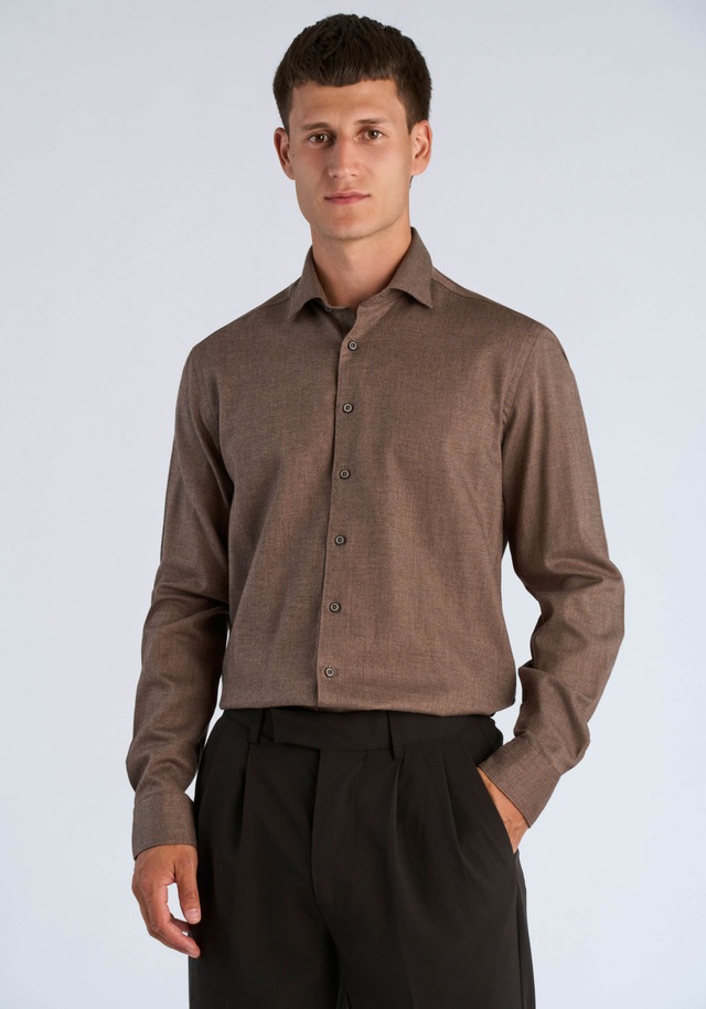 JUNK de LUXE Businesshemd »Business-Casual-Hemd (Langarm) Modern Fit«