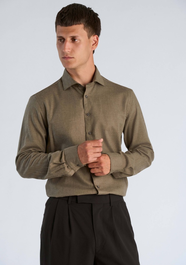 JUNK de LUXE Businesshemd »Business-Casual-Hemd (Langarm) Modern Fit«