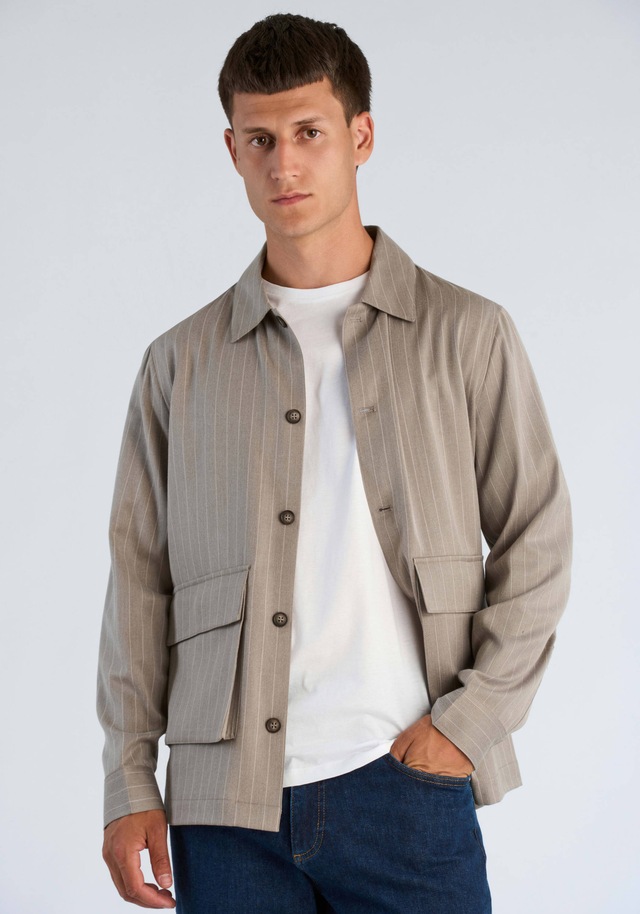 JUNK de LUXE Outdoorhemd »Hemdjacke Modern Fit«