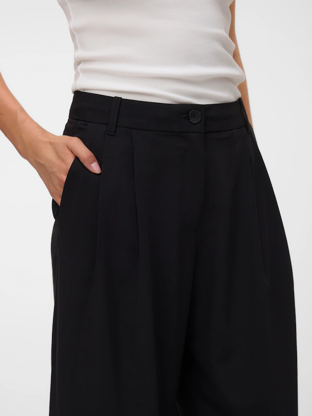 Vero Moda Anzughose »VMSTELLA MW WIDE PLEAT PANT NOOS« Materialmix, oversize