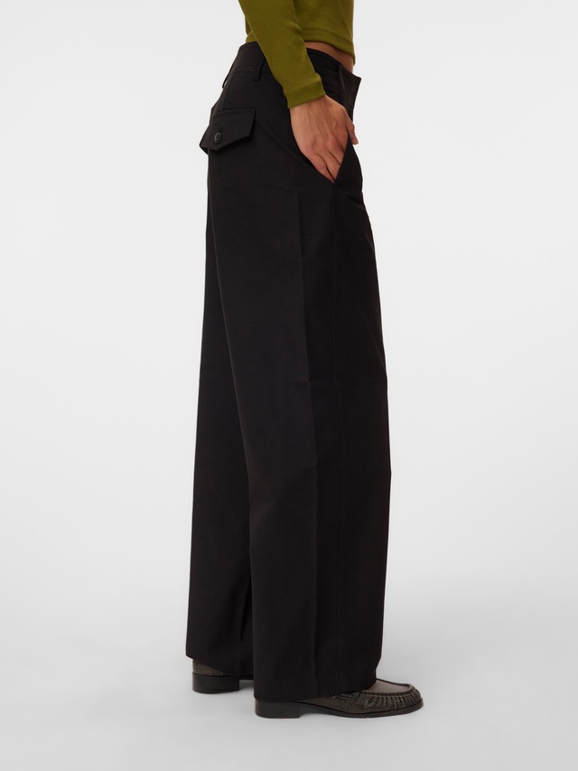 Vero Moda Anzughose »VMSOFIA MW BARREL PANT NOOS« Materialmix