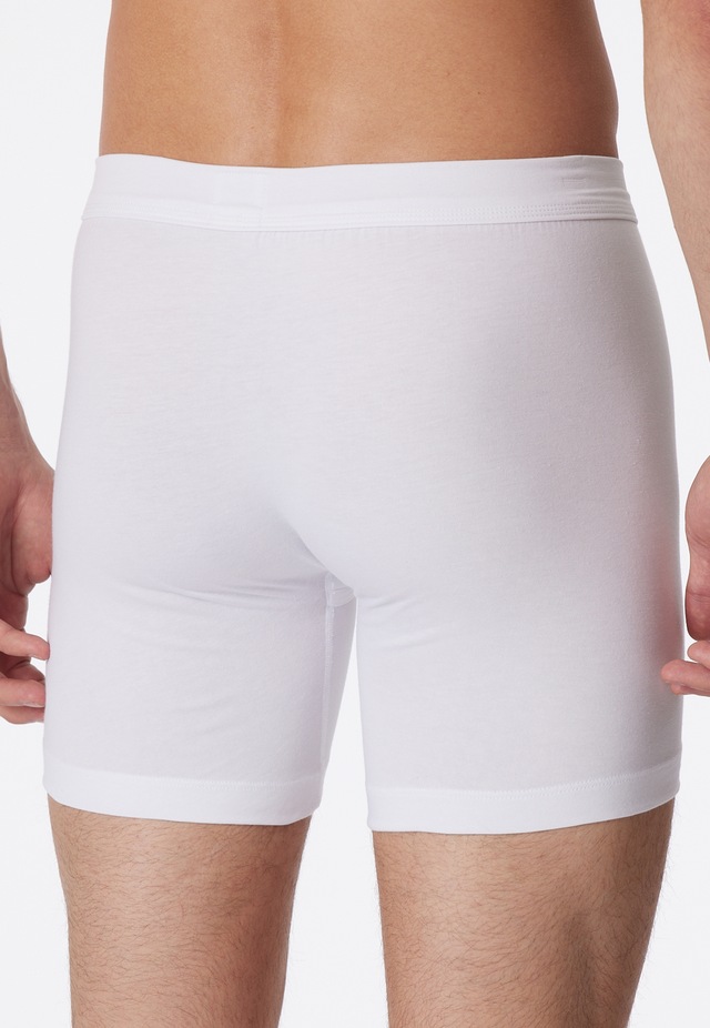 Schiesser Lange Unterhose »Long Life Cotton« mit Eingriff, Cotton-Mix, elastischer Bund
