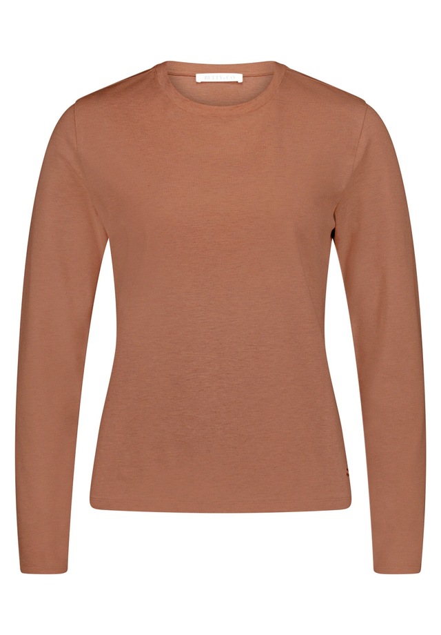 Betty&Co Kurzarmshirt »Damen mit Rundhalsausschnitt« 1