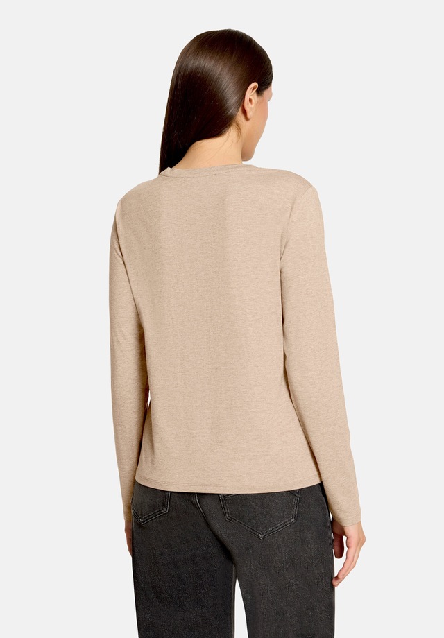 Betty&Co Kurzarmshirt »Damen mit Rundhalsausschnitt« 1