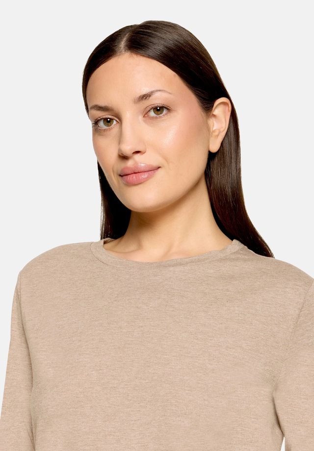 Betty&Co Kurzarmshirt »Damen mit Rundhalsausschnitt« 1